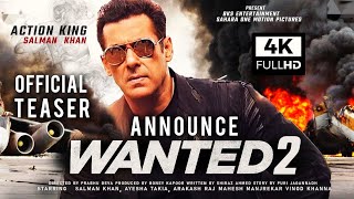 salman khan  wanted 2 announce wanted 2 [upl. by Adne]