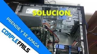 PC Prende y se Apaga  Solucion 2018 [upl. by Novello]