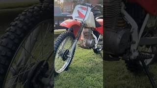 Got a Honda dirt bike now honda dirtbike atv [upl. by Bouchier]