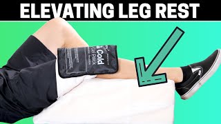 Decrease Swelling amp Leg Pain With The Elevating Leg Wedge Pillow [upl. by Leidba762]