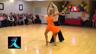 Rumba Dance Performance at Ultimate Ballroom Dance Studio in Memphis [upl. by Gahan]