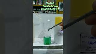 Making solution of chromium Sulphate shorts subscribe [upl. by Demona]