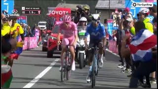 RESUMEN 15 ETAPA GIRO DE ITALIA 2024 NAIRO Quintana ETAPON con POGACAR HOY [upl. by Jeffy106]