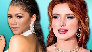 Bella Thorne SHUTS DOWN People Who Pin Her Against Zendaya  Hollywire [upl. by Enirahtac]