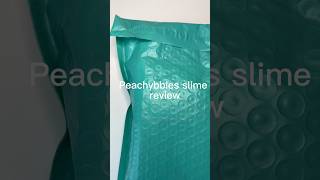 Peachybbies slime review shorts asmr slime peachybbies [upl. by Iz]