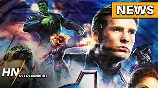 Avengers Endgame NEW Promo Art Features Captain Marvel [upl. by Nalod104]