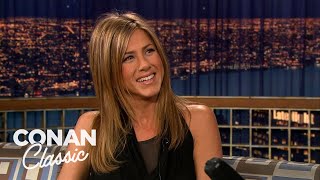 Jennifer Aniston Teaches Conan Swedish Terms  Late Night with Conan O’Brien [upl. by Indihar241]