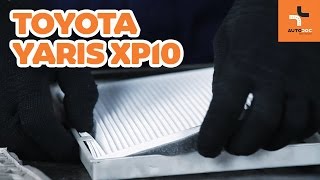 Så byter du kupefilter på TOYOTA YARIS XP10 GUIDE  AUTODOC [upl. by Bucky]