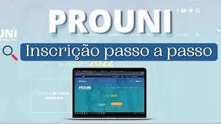 📝 Como fazer a Inscrição no PROUNI  Passo a Passo [upl. by Parrott]