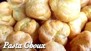 PASTA CHOUX Ricetta base per BIGNÈ Tutorial passo passo PUFF PASTRY [upl. by Elora]