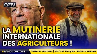 MANIFESTATION HYPER MUSCLÉE DES AGRICULTEURS DEUROPE   THIBAULT KERLIRZIN  GÉOPOLITIQUE PROFONDE [upl. by Noram]