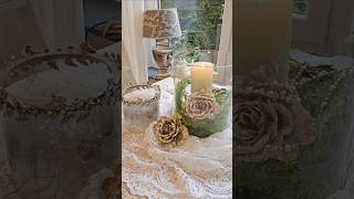 2 Weihnachtsdeko Ideen im Glas dekoriert 🌲💫🕯🌟 Weihnachtsdekoration  Adventsdeko [upl. by Elodea]