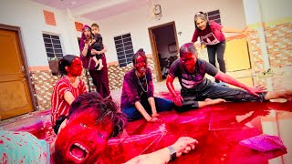 Pakka wala color lga diya 🤣 mkstudio happyholi holi holivlog Rahulsonam [upl. by Solracsiul]