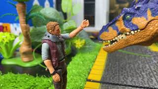 Becklespinax vs Siat Meekerorum  Dinosaurs Rampe in the City  Fanmade Jurassic Movie [upl. by Eked]