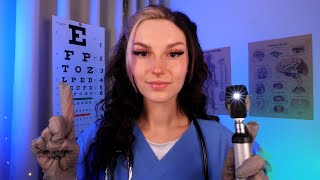 ASMR Detailed Cranial Nerve Exam  Medical Personal Attention Doctor Role Play [upl. by Herwick]