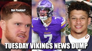 Minnesota Vikings News Dump 11122024  Darnold is Not Pookie Murph Dog LOL Bears [upl. by Aw]