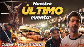 Nos DESPEDIMOS de los eventos  Asado para 3000 personas y 700kg de Carne [upl. by Linkoski]