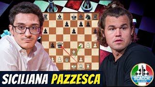 Una Siciliana Straordinaria Caruana vs Carlsen [upl. by Siusan892]