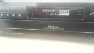 CD Changer 5CDS JVC XL F254 [upl. by Nilat]