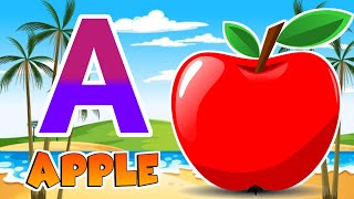 Phonics Song  Trendstheworld01 ABC Alphabet Song With Sound For Children Part  01 [upl. by Marie-Ann]