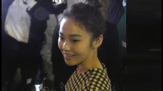 Karlina Zhang 张佳宁 Zhang Jia Ning  Paris 27 february 2019 Fashion Week show Kenzo [upl. by Gowrie155]