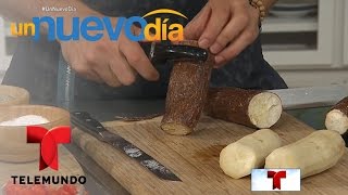 Recetas de cocina Cómo cocinar correctamente la Yuca  Un Nuevo Día  Telemundo [upl. by Collins]