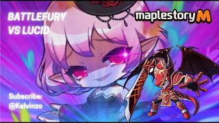 Maplestory M 楓之谷M  Battlefury Finally CLEARED Lucid [upl. by Alikahs371]