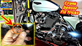 Symptoms of a BAD CRANK SENSOR amp How To FIX IT Harley Road King and Many Others [upl. by Ayocat]