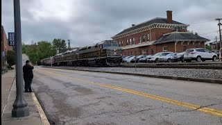 Chasing CSXS Kentucky Derby Train Special Part 3 Frankfort Kentucky 2024 [upl. by Reagen120]