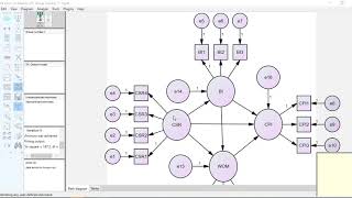 AMOS SEM Indirect Effect Method PValue [upl. by Ashli]