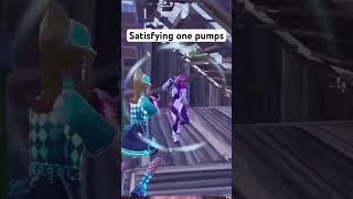 15 SECONDS OF CONSISTENT ONE PUMPS IN FORTNITE fortnite gaming viralshorts [upl. by Ahras]