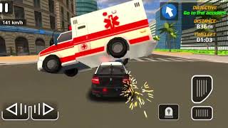 US Police Prado Car Driving Chase Simulator  Real MultiStorey Cars Driver 3D  Android GamePlay [upl. by Aihsas]