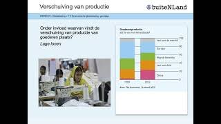 Hoofdstuk 13 Aardrijkskunde HAVO5 Economische globalisering gevolgen Methode Buitenland [upl. by Mou]