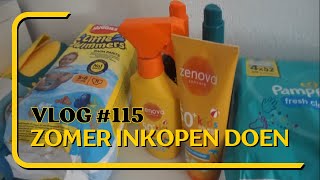 Vlog 115 Zomer inkopen doen [upl. by Ynaffi340]