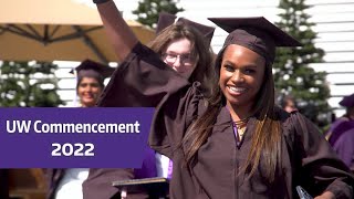 UW Commencement 2022 [upl. by Eimoan]