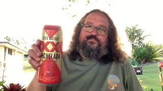 Dos Equis Michelada Original 41 ABV  SwillinGrog Beer Review [upl. by Haduhey]