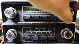 Rádio Philco Ford Corcel  Maverick  Belina [upl. by Meensat]