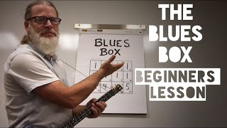 Blues Box  Beginners 12 Bar Blues Lesson [upl. by Pages]