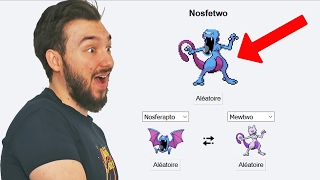 ON FUSIONNE DES POKEMON SUR INTERNET 2  David Lafarge le PIRE CREATEUR de POKEMON LEGENDAIRE [upl. by Aenat130]