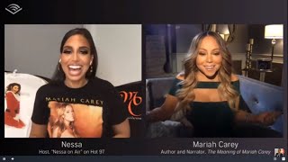 Live Mariah Carey in Conversation with Nessa  Audible Live [upl. by Leighland]