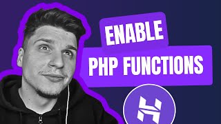 How Do I Enable Php Functions Onhostinger Website Builder [upl. by Dudley]