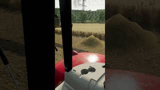 FS22• Le massey ferguson au pressage de la paille farmimgsimulator22 fs22 farming masseyferguson [upl. by Aehta]