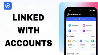 How To Linked With Accounts On CoinMarketCap App [upl. by Enelrac]