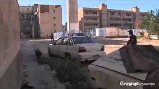 Libya Fighting in Tripoli breaks out between proGaddafi forces and NTC fighters [upl. by Nwaf]