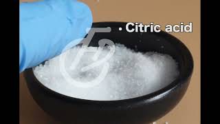 CITRIC ACID MONOHYDRATE AND ANHYDROUS BP 98 [upl. by Eirac]