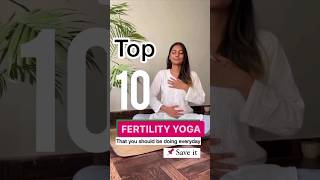 Yoga Asanas for Fertility Planning a Baby fertility conceive conceivenaturally [upl. by Enner]