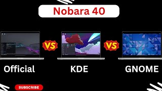 Nobara 40 Official vs KDE vs GNOME  RAM Consumption [upl. by Ocirderf]