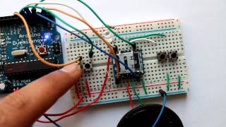 EXPERIMENT 2 WTV020SD16P WITH ARDUINO wwwbuildcircuitcom [upl. by Ainegul]