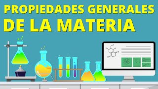 Las PROPIEDADES GENERALES DE LA MATERIA qué y cuáles son con EJEMPLOS👩‍🔬 [upl. by Treblih]