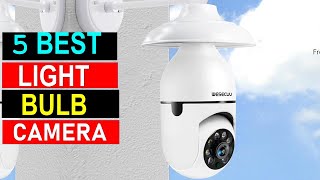 Top 5 Light Bulb Camera in 2025  Best Light Bulb Camera You Con Buy Reviews [upl. by Dody166]